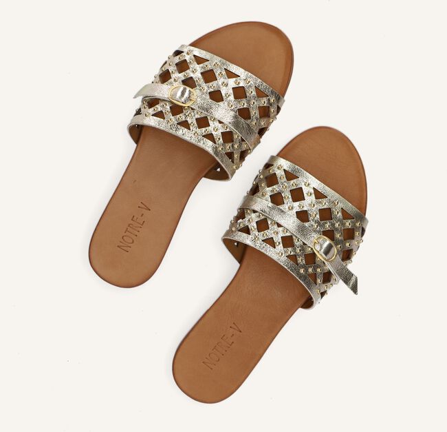 Gouden NOTRE-V Slippers 10301 Gouden NOTRE-V Slippers 10301 - large