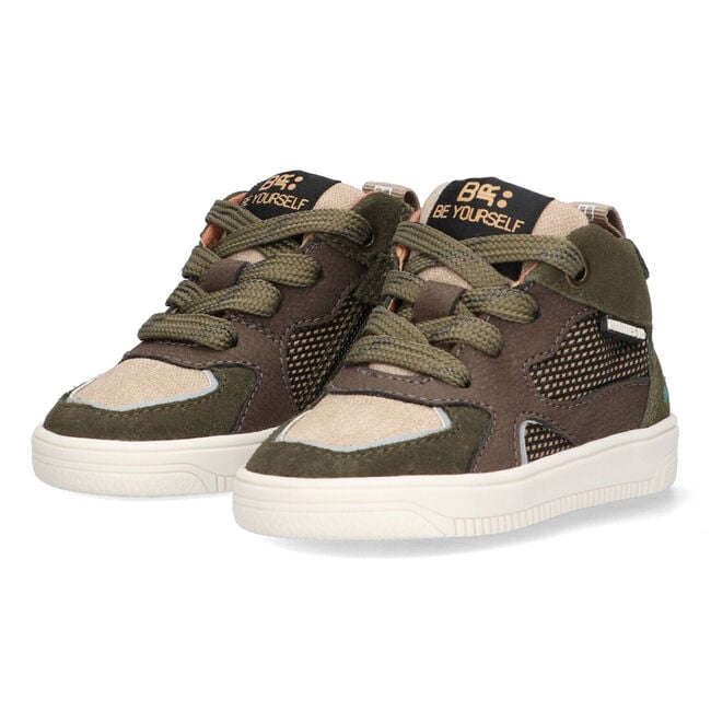 Groene BUNNIESJR Hoge sneakers Moos Mellow - large