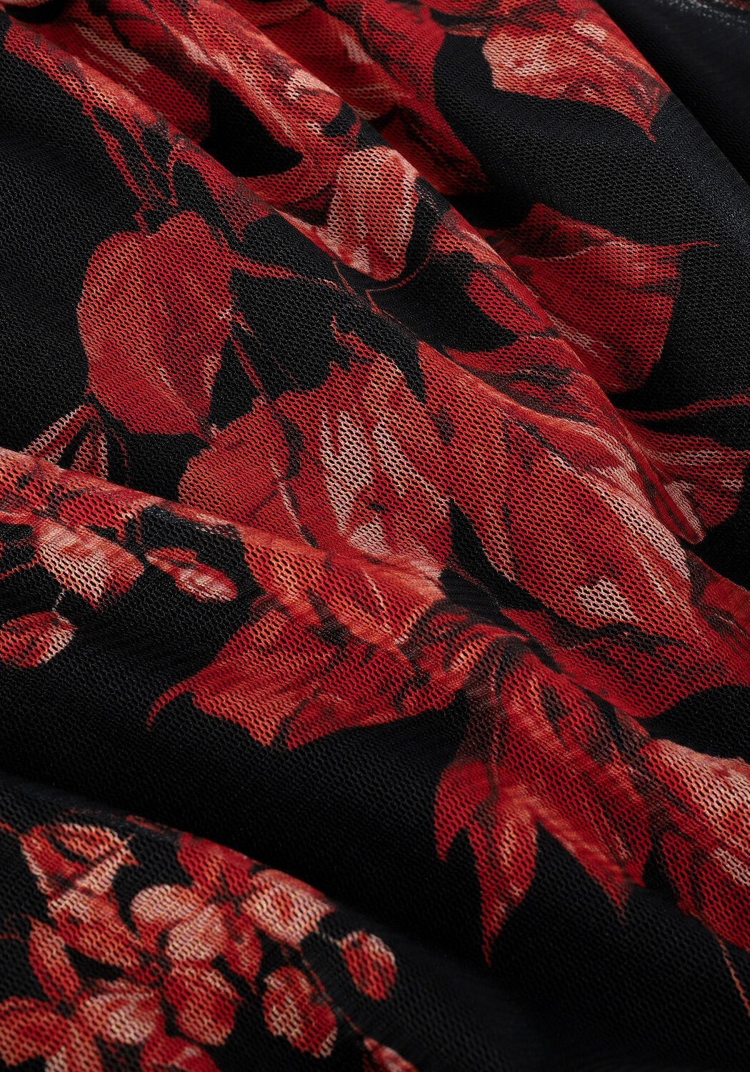 Zwarte JANSEN AMSTERDAM Midi jurk DRESS BUTTON - large