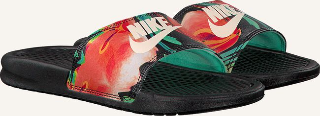 Zwarte NIKE Badslippers BENASSI JDI PRINT WMNS Zwarte NIKE Badslippers BENASSI JDI PRINT WMNS - large