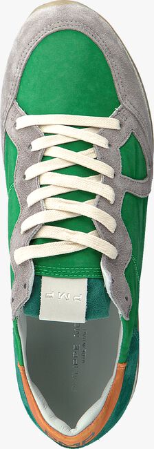 Groene PHILIPPE MODEL Lage sneakers MONACO VINTAGE - large