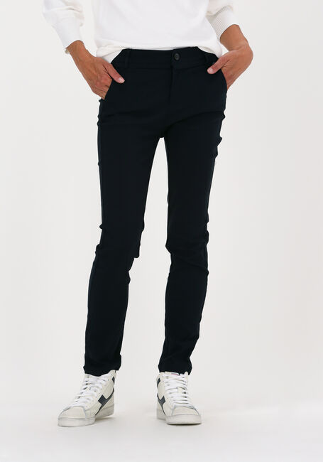 Donkerblauwe MINUS Pantalon CARMA PANTS 7/8 - large