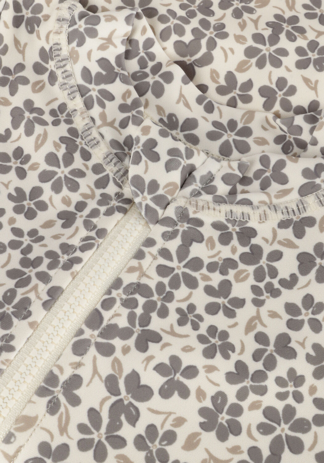 Grijze QUINCY MAE Badpakken BYRON RASHGUARD ONE-PIECE POPPY - large