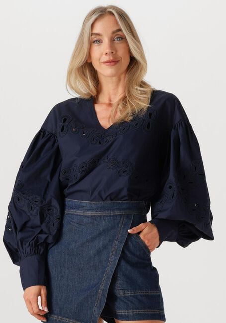 Donkerblauwe IBANA Blouses TORIN - large
