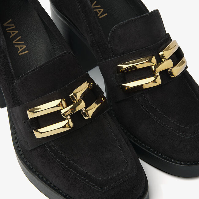 Zwarte VIA VAI Pumps AVERY CLOVER - large