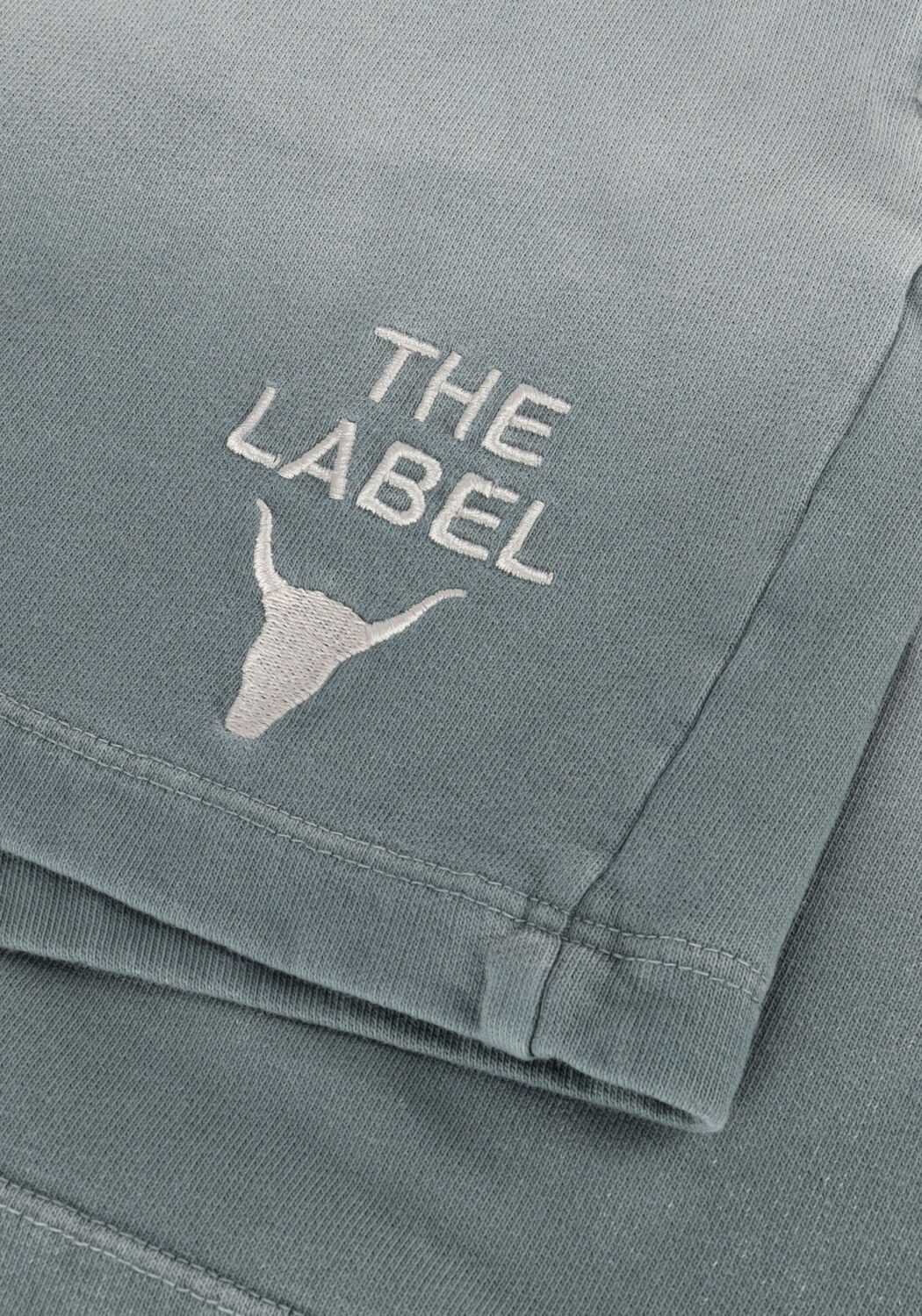 Grijze ALIX THE LABEL Broeken LADIES KNITTED SPRAYED SWEAT SHORTS - large