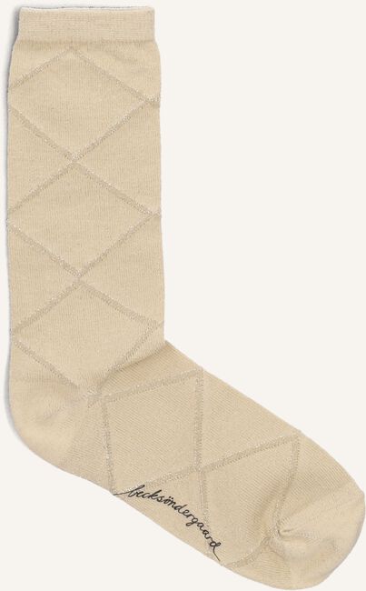 Witte BECKSONDERGAARD Sokken DIAMOND GLITTER SOCK Witte BECKSONDERGAARD Sokken DIAMOND GLITTER SOCK - large