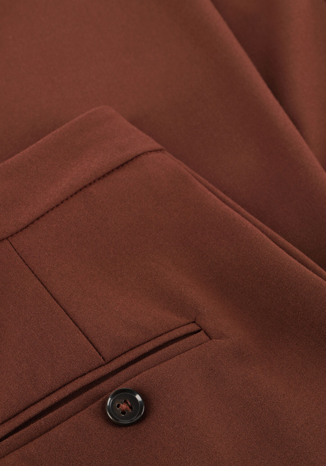 Bruine ACCESS Wijde broek D54-5038-159 - large