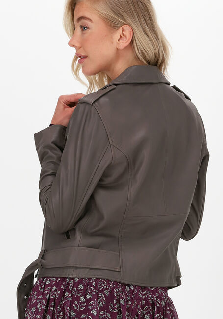 Taupe IBANA Leren jas BARIE - large