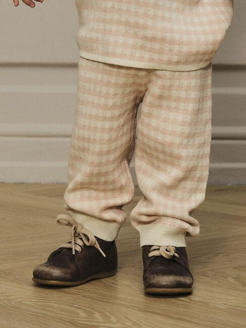 Lichtroze LIL' ATELIER Joggingbroek NBFNADIE KNIT PANT LIL - large