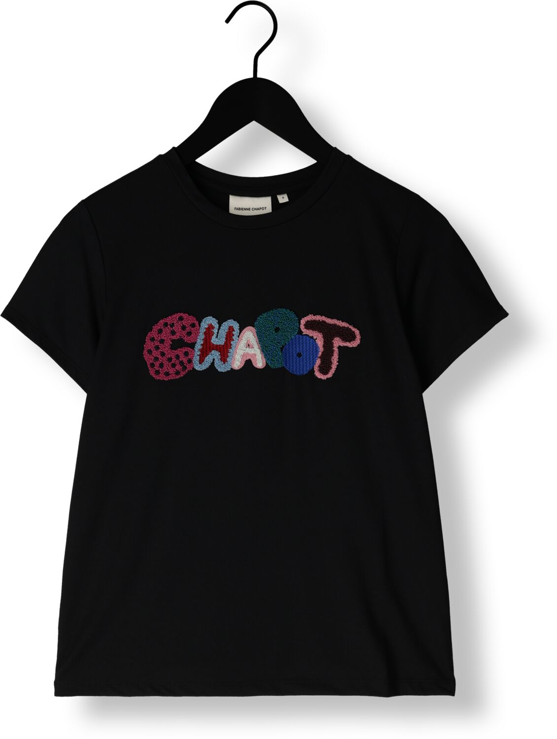 FABIENNE CHAPOT Dames Tops & T-shirts Terry T-shirt Zwart