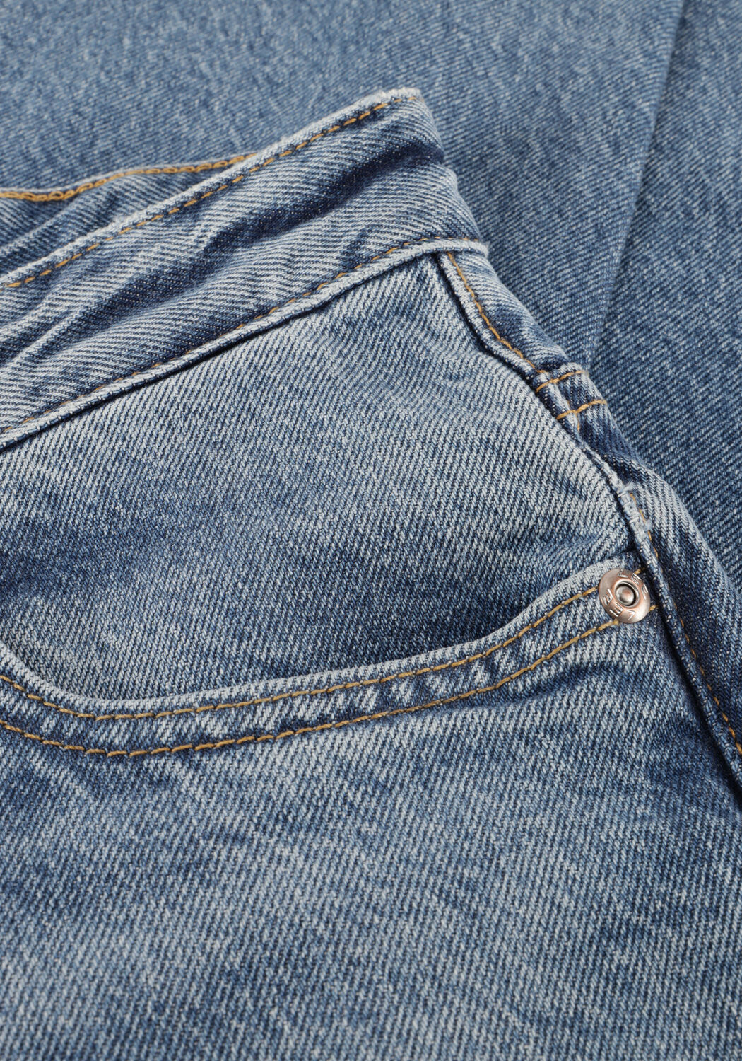 Blauwe LEE Wide jeans RIDER LOOSE - large