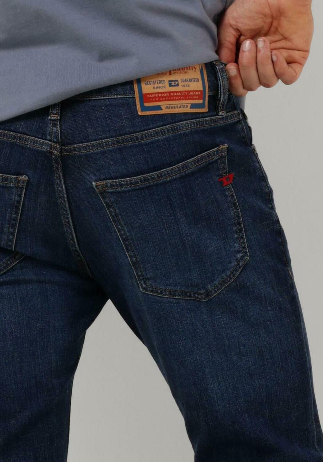 DIESEL Heren Jeans 2019 D-strukt Blauw