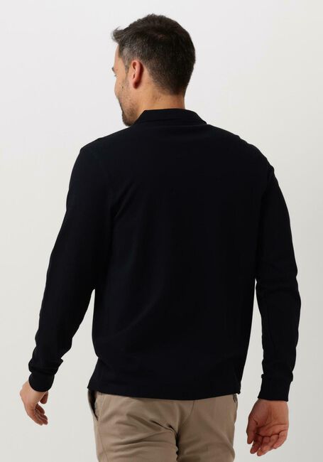 Donkerblauwe FRED PERRY Polo LS PLAIN FRED PERRY SHIRT - large