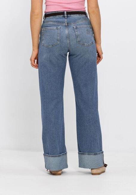 Blauwe MOS MOSH Jeans MMDARA TURN-UP JEANS - large