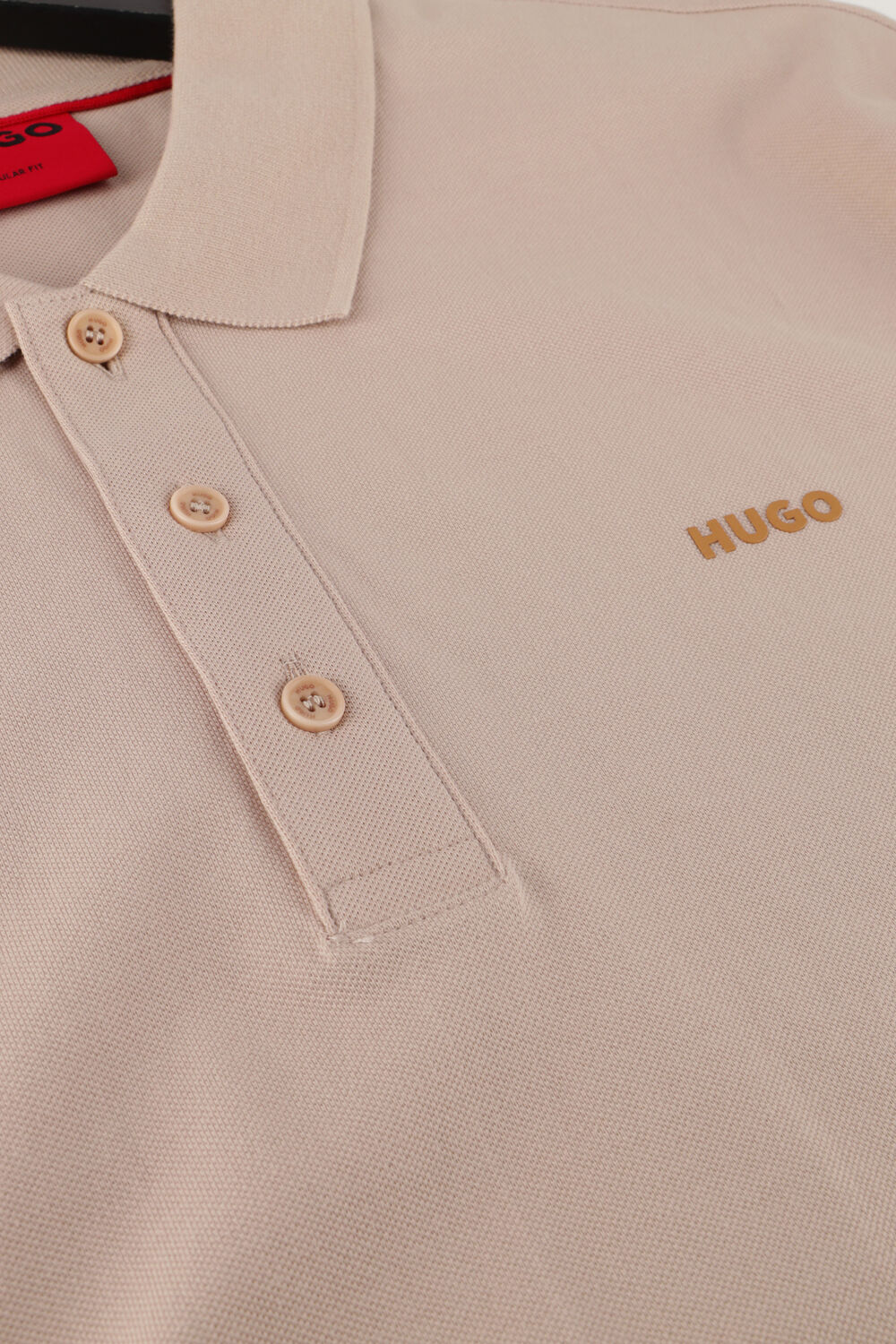 Beige HUGO Polo DONOS222 - large