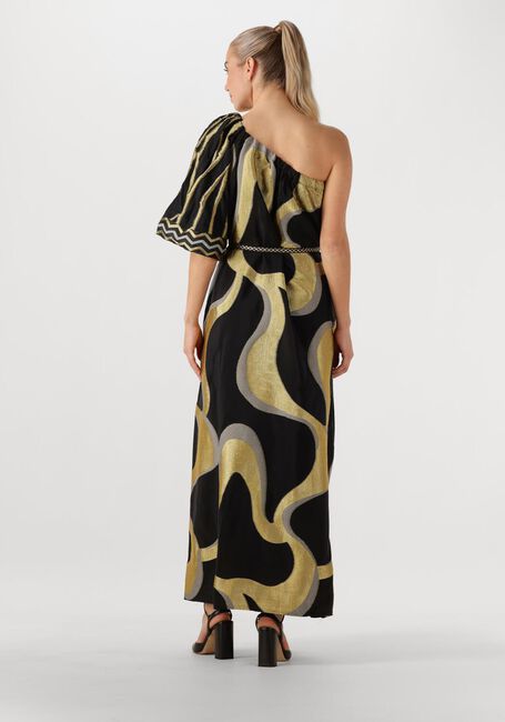 Gouden NEMA Maxi jurk N109 - large