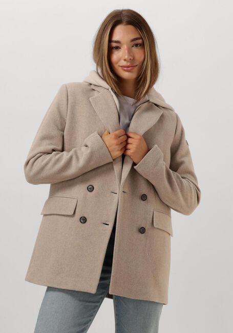 Beige MOSCOW Parka's 16A-08-INFAMOUS - large