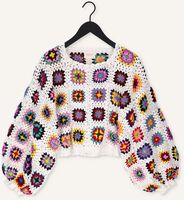 Gebroken wit SISSEL EDELBO Trui LUCRETIA CROCHET TOP Gebroken wit SISSEL EDELBO Trui LUCRETIA CROCHET TOP - medium