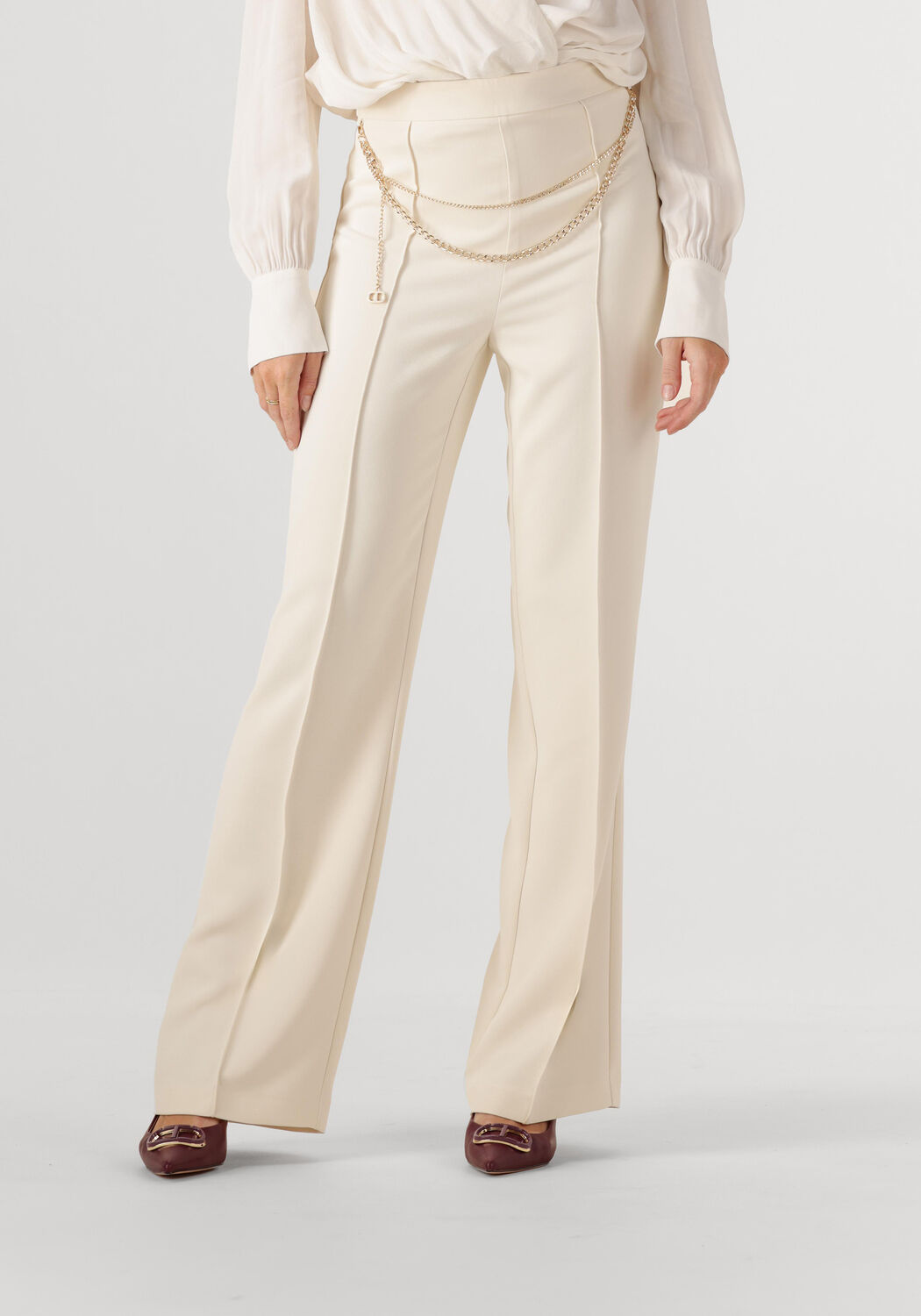 TWINSET MILANO Dames Broeken 252tp2281 Beige