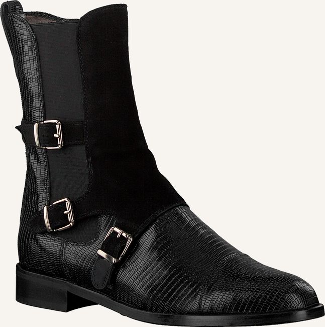 Zwarte PERTINI Enkellaarsjes 30060 Zwarte PERTINI Enkellaarsjes 30060 - large