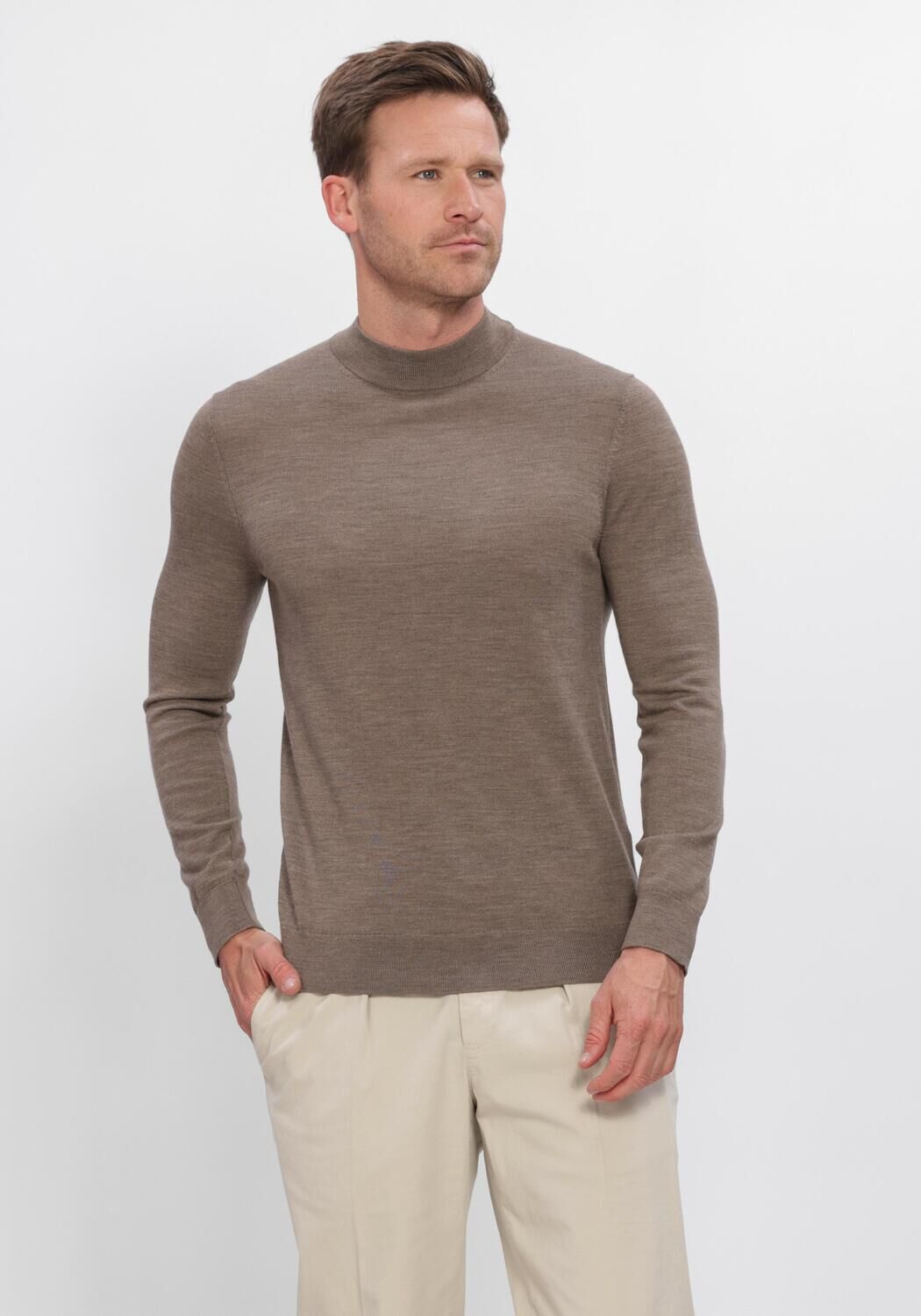 Taupe PROFUOMO Trui PPXJ30028