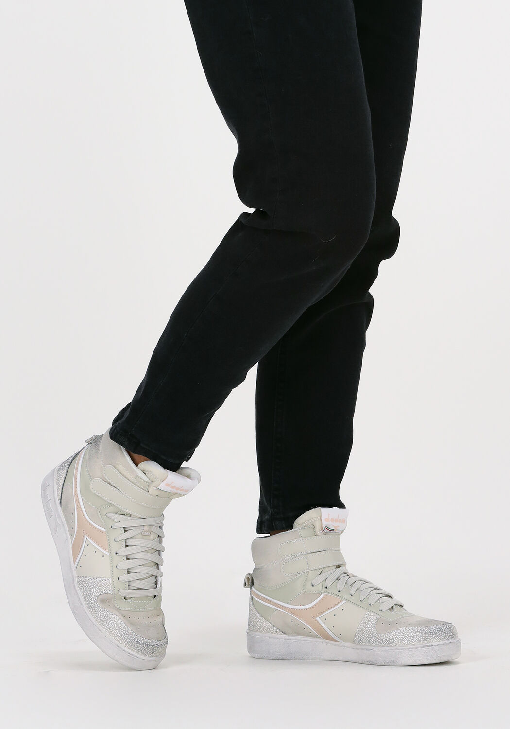 Beige DIADORA Hoge sneakers MAGIC BASKET MID ICONA WOMAN - large