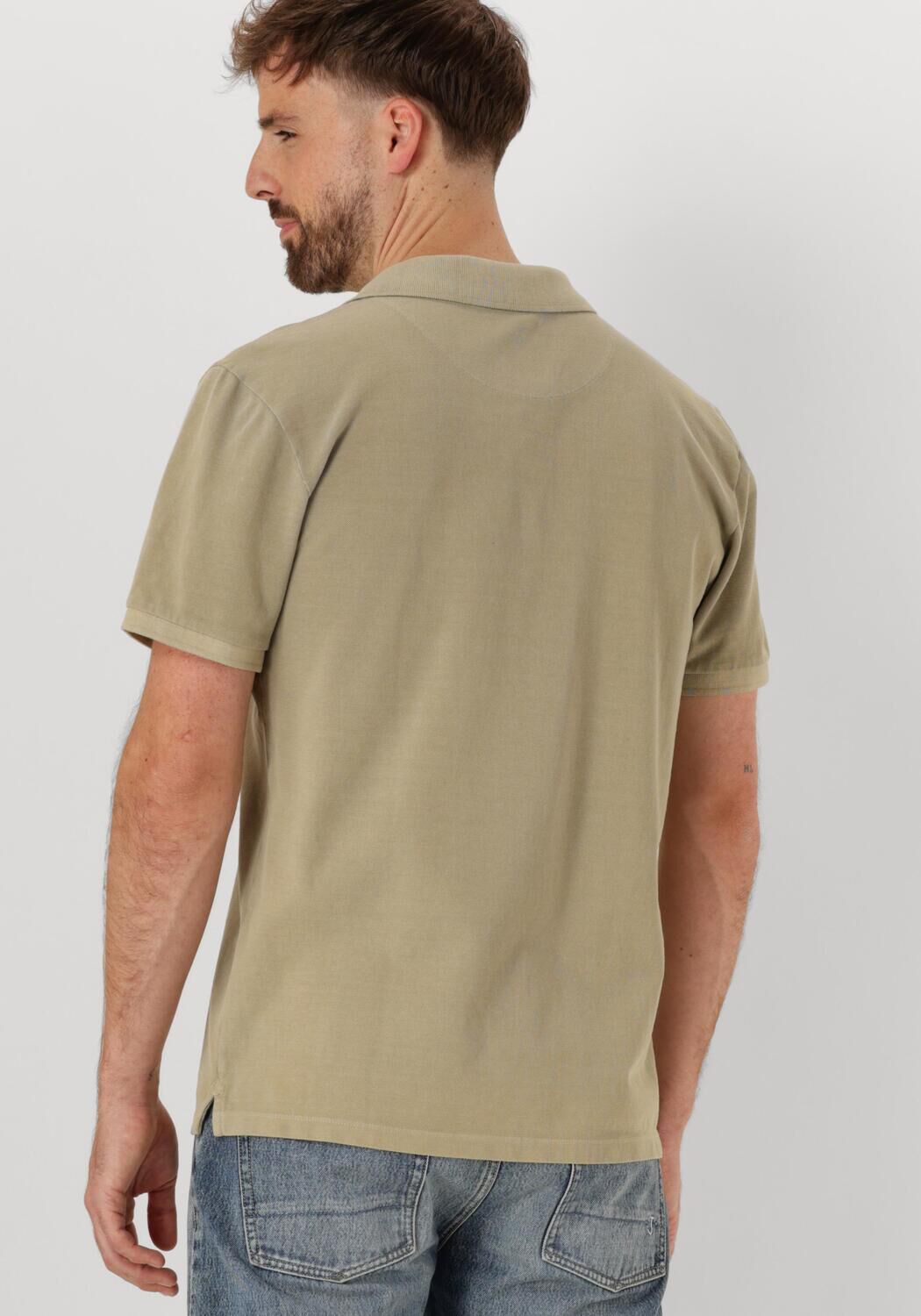 BUTCHER OF BLUE Heren Polo's & T-shirts Army Pique Polo Groen