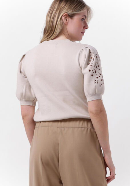 Beige OBJECT Trui REYNARD 2/4 KNIT PULLOVER - large