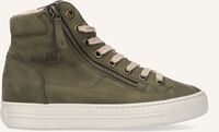 Groene PAUL GREEN Hoge sneakers 4024 - medium