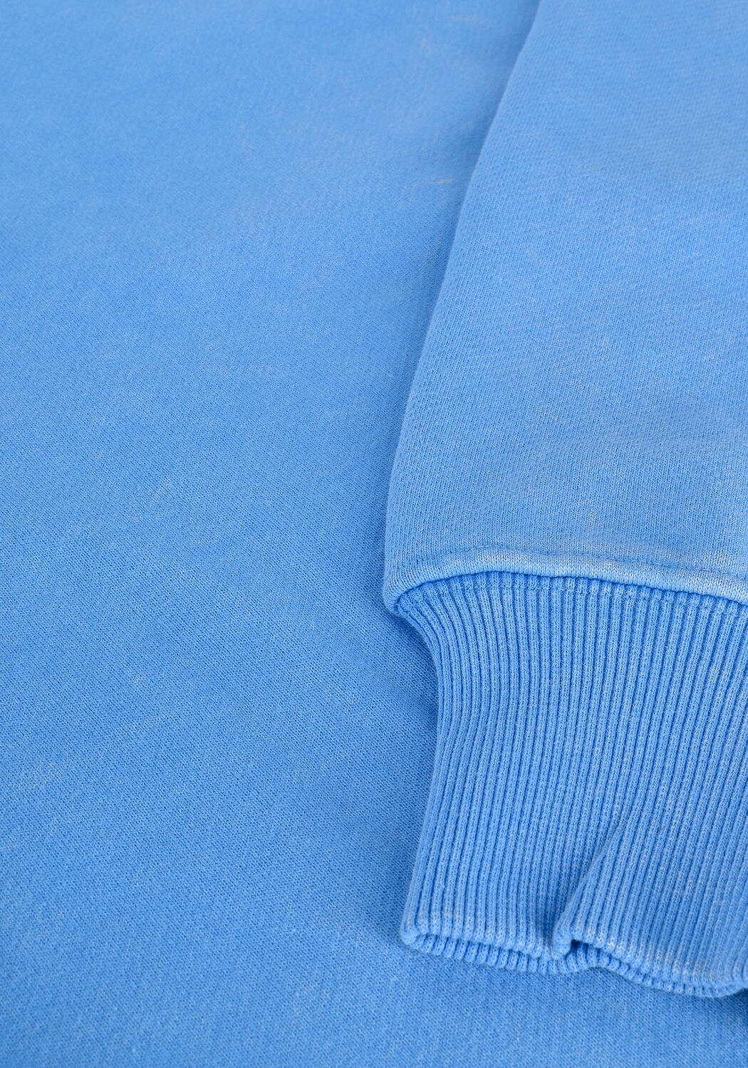 Blauwe COLOURFUL REBEL Sweater WASHED BASIC SWEAT - large