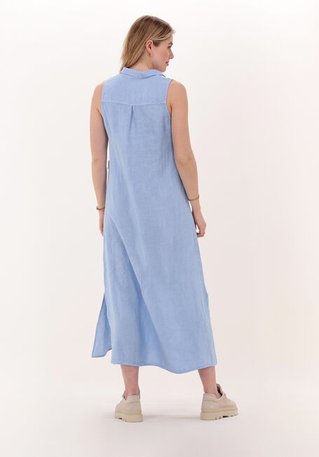 Lichtblauwe PENN & INK Midi jurk S22W455LTD - large