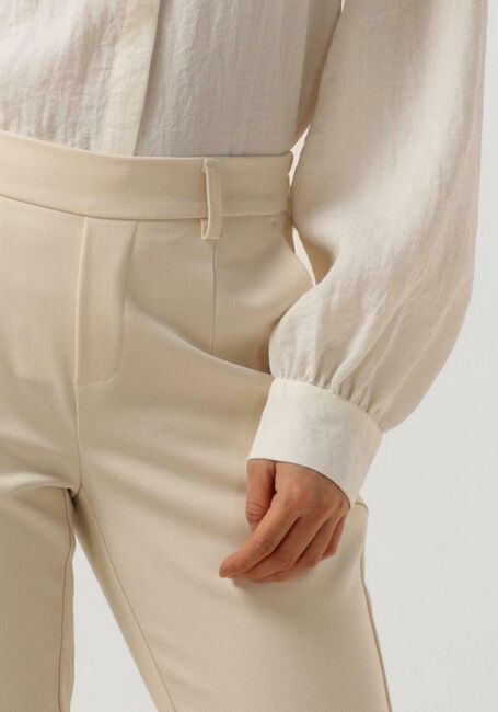 Beige OBJECT Pantalon OBJLISA SLIM PANT - large