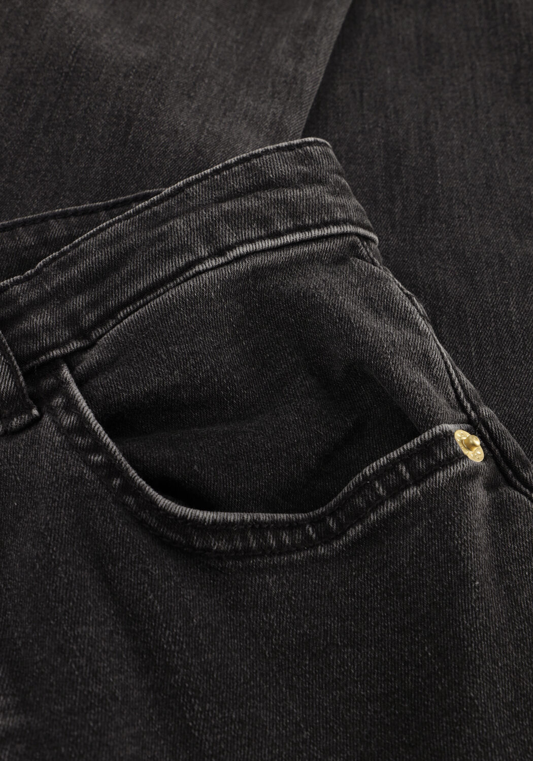 Antraciet NIK & NIK Straight leg jeans SAAR JEANS - large