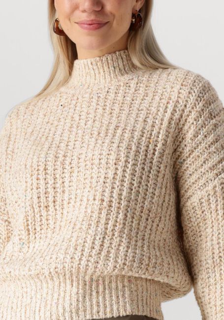Beige ANOTHER LABEL Trui DYLAN KNITTED PULL - large