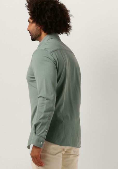 Groene BUTCHER OF BLUE Overshirt ROBBINS CLEAN PIQUE SHIRT - large