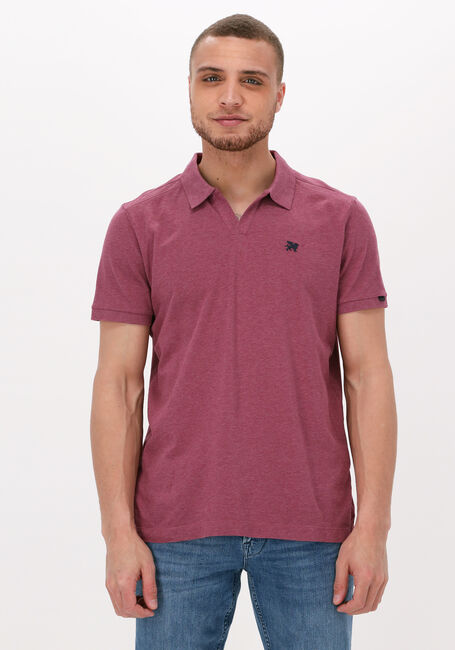 Bordeaux VANGUARD Polo SHORT SLEEVE POLO PIQUE STRETCH PEACHED - large