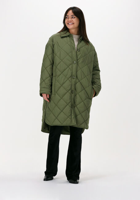 Groene STAND STUDIO jas RONJA QUILT JACKET |