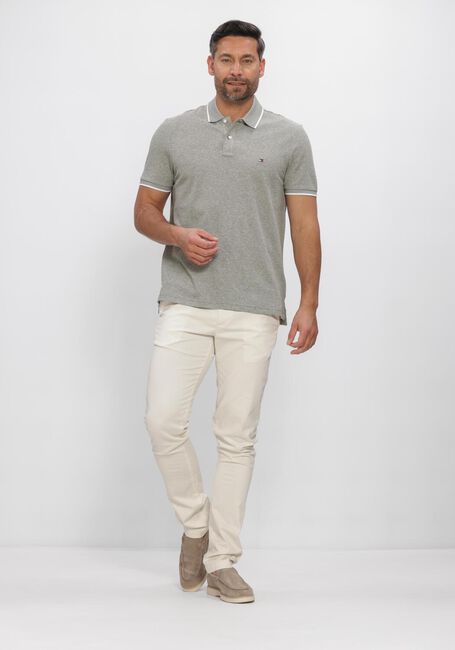 Donkergroene TOMMY HILFIGER Polo COTTON LINEN PIQUE REG POLO - large