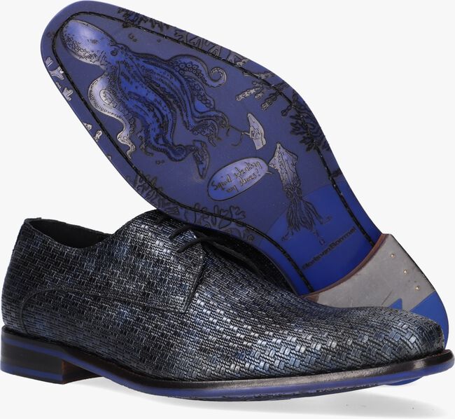 Blauwe FLORIS VAN BOMMEL Nette schoenen 18459 - large