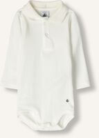 Witte PETIT BATEAU Rompers BODY ML COL POLO Witte PETIT BATEAU Rompers BODY ML COL POLO - medium