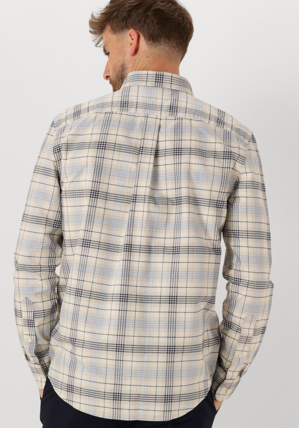 TOMMY HILFIGER Heren Overhemden Herit Oxfd Rwb Check Rf Shirt Blauw