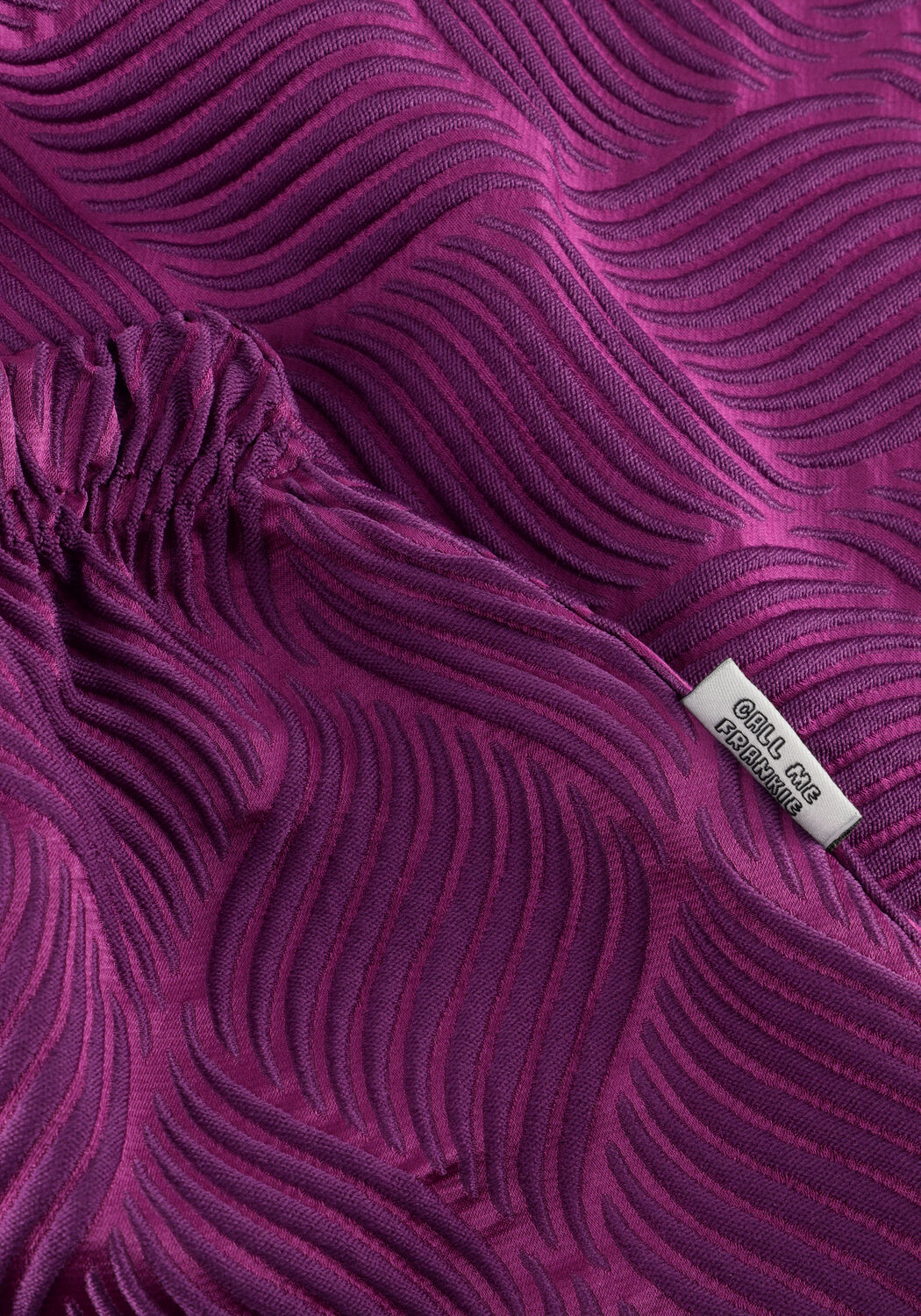 Paarse CALL ME FRANKIE Minirok PURPLE SKIRT - large