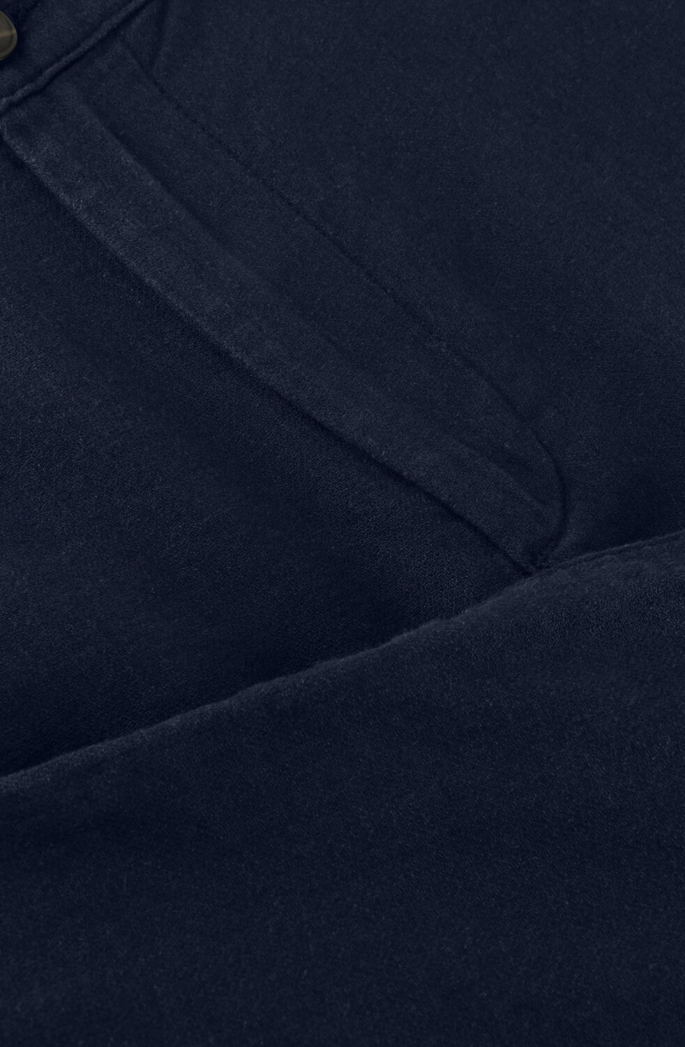 Donkerblauwe SELECTED MEN Korte broek SLHREGULAR-BRODY LINEN BLD SHORTS NOOS - large