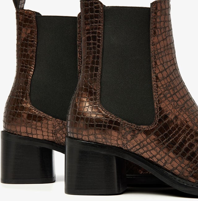 Bruine VIA VAI Enkellaarsjes ZOEY SCOTT - large