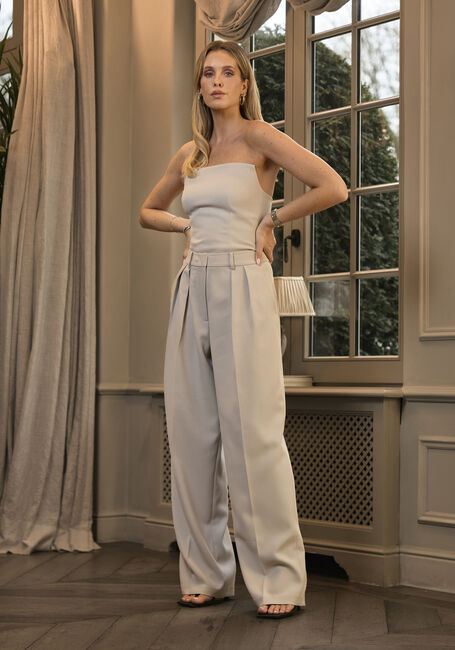 Zand OMODA ATELIER Wijde broek X MODEROSA - ECHO - large