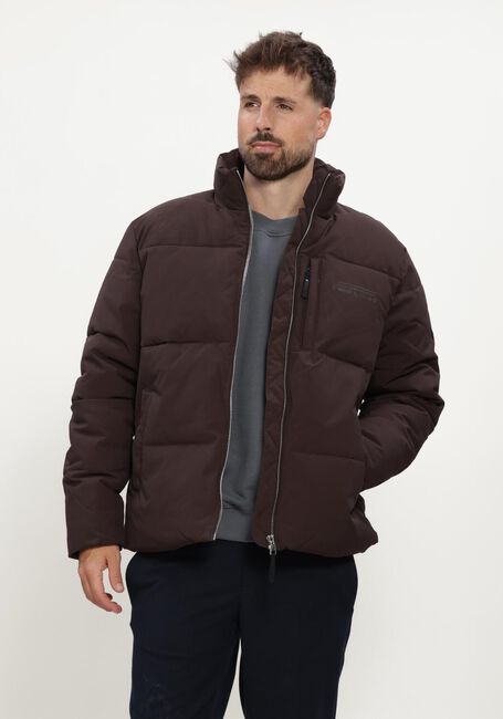 Bruine WOODBIRD Gewatteerde jas WBDAPPER PUFF JACKET - large