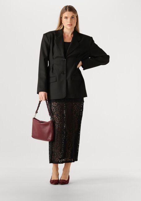 Zwarte HAUTE L'AMITIÉ Rokken SUMMER LACE SKIRT - large