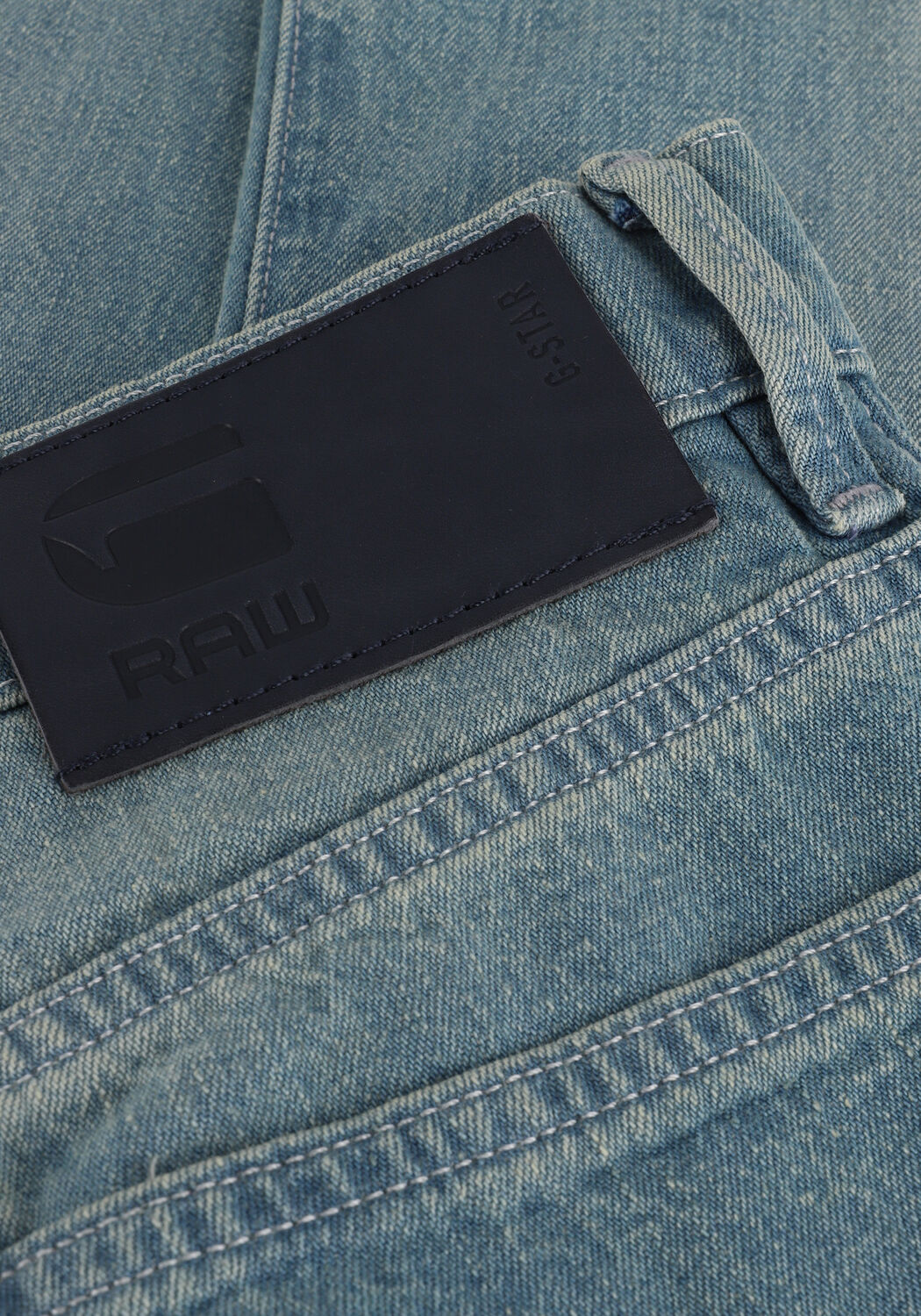 Blauwe G-STAR RAW Wide jeans DECK ULTRA HIGH WIDE LEG - large