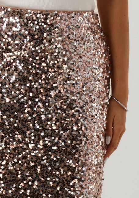 Bronzen NEO NOIR Midirok BAIRA SEQUINS SKIRT - large